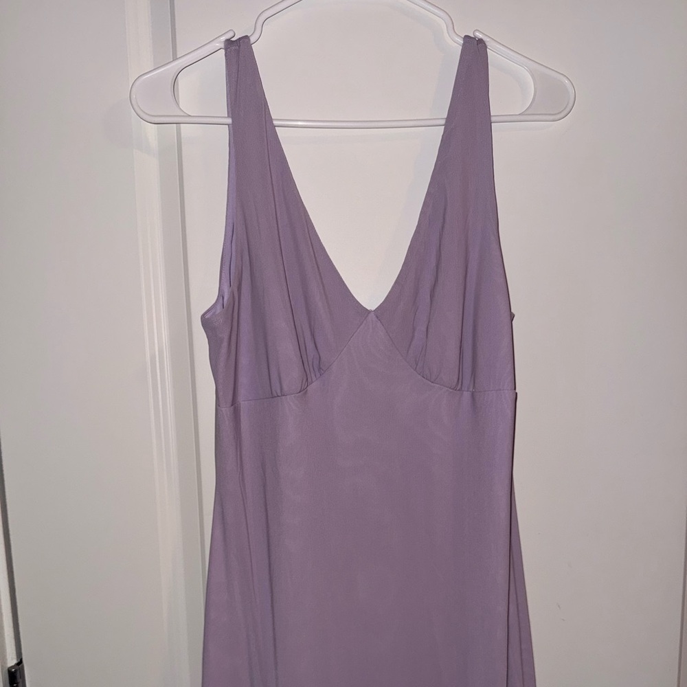 Lavender Midi Dress